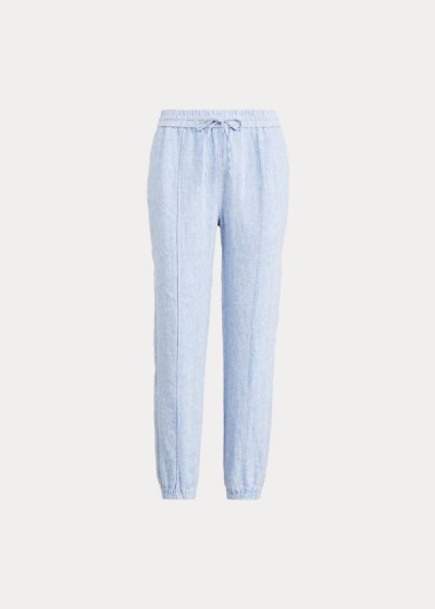 Women's Polo Ralph Lauren Linen Joggers | 609271CXQ